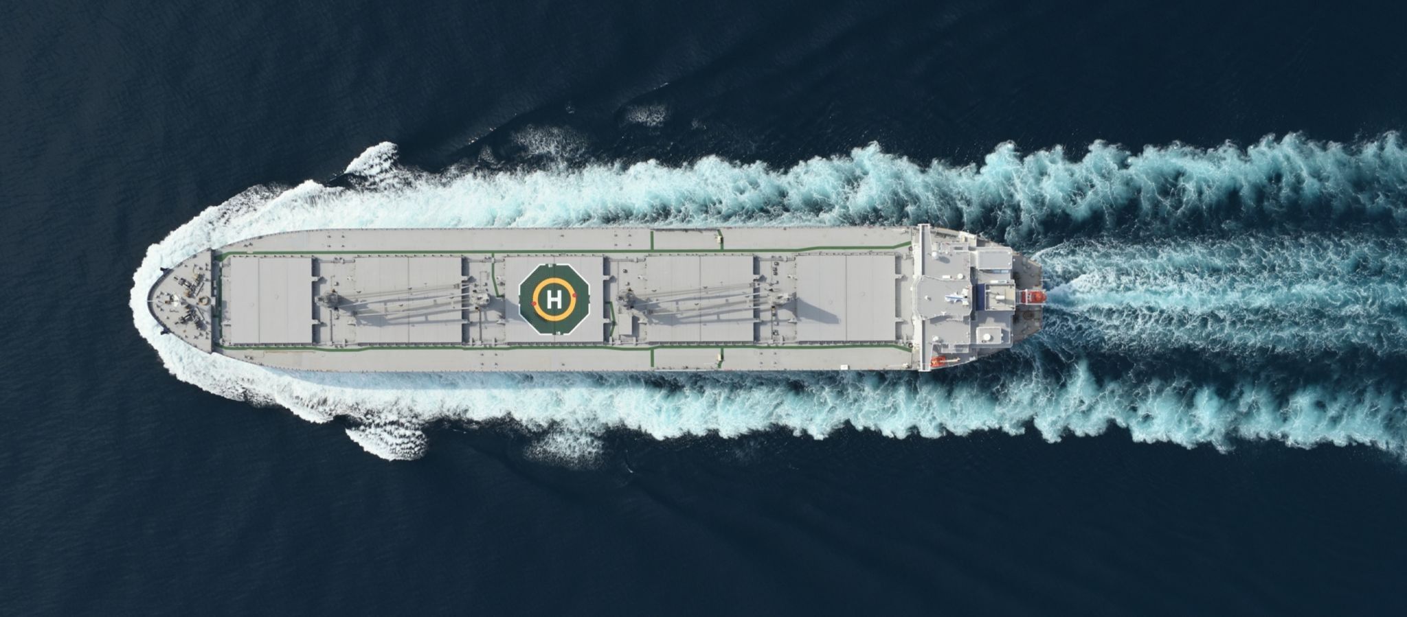 Miros VTI Vessel from above